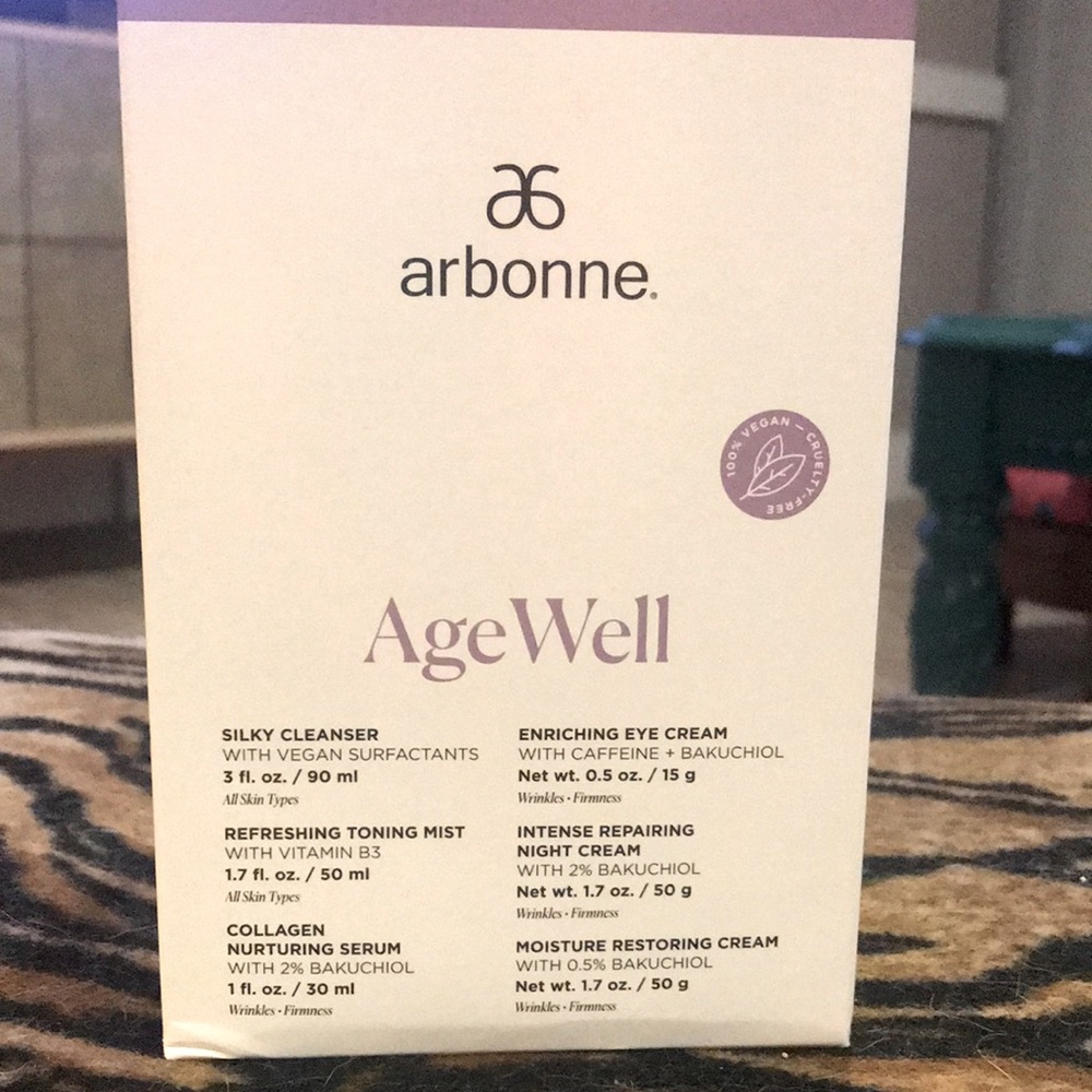 Arbonne Age Well Full Set